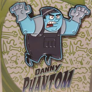 Danny Phantom Box Ghost Enamel Pin Official Nickelodeon Collectible Brooch